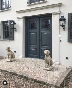 Tekna Montrose Small-C Wall Light on Bracket with Bronze Finish and Clear Glass