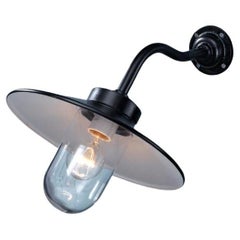 Tekna Quay 45° Wall Light with Copper Finish and Clear Glass