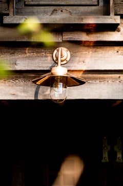 Tekna Quay 90° Wall Light with Black Lacquer Finish and Clear Glass