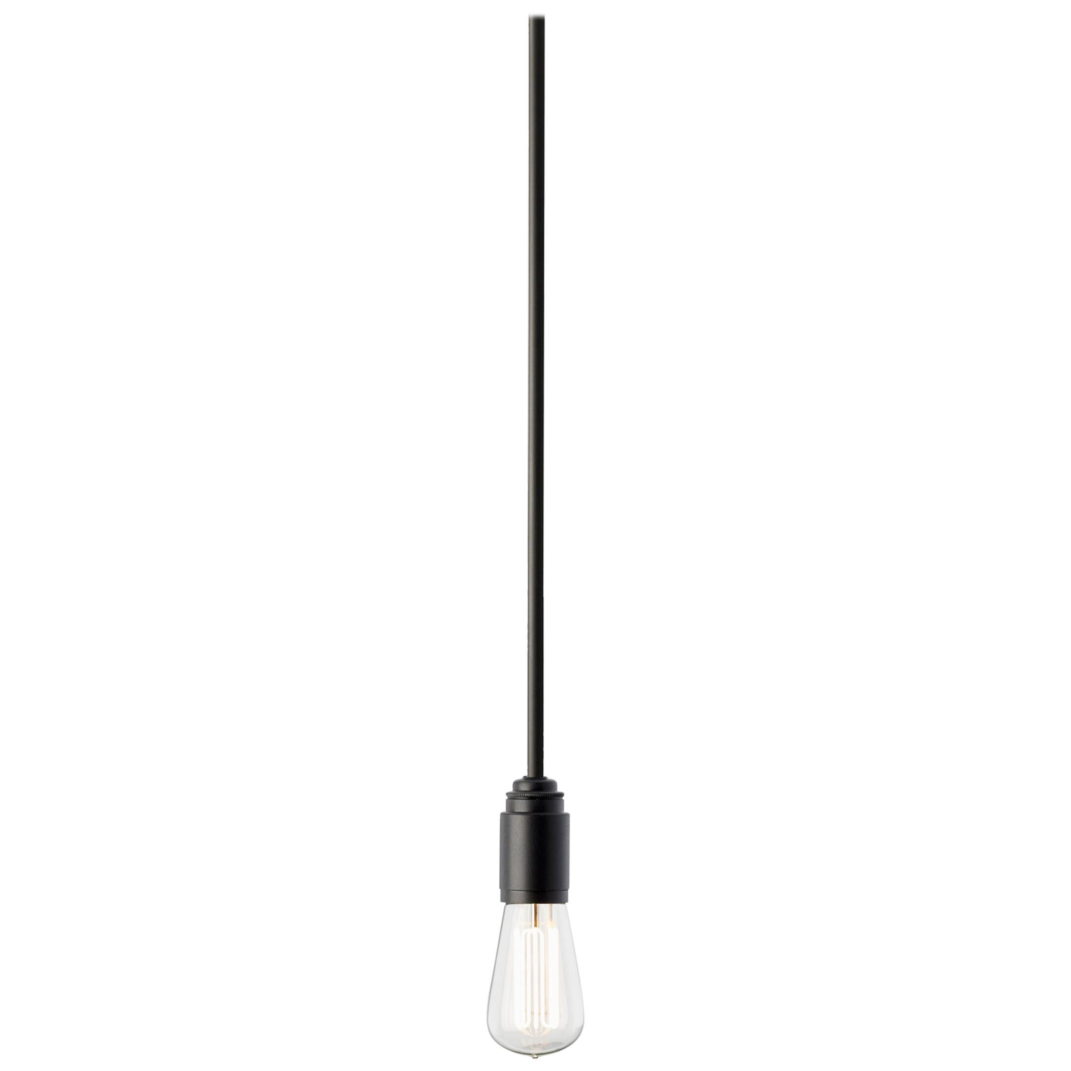 Tekna Thorn Pete Grip-C Pendant Light with Black Paint Finish and Ceiling Plate For Sale