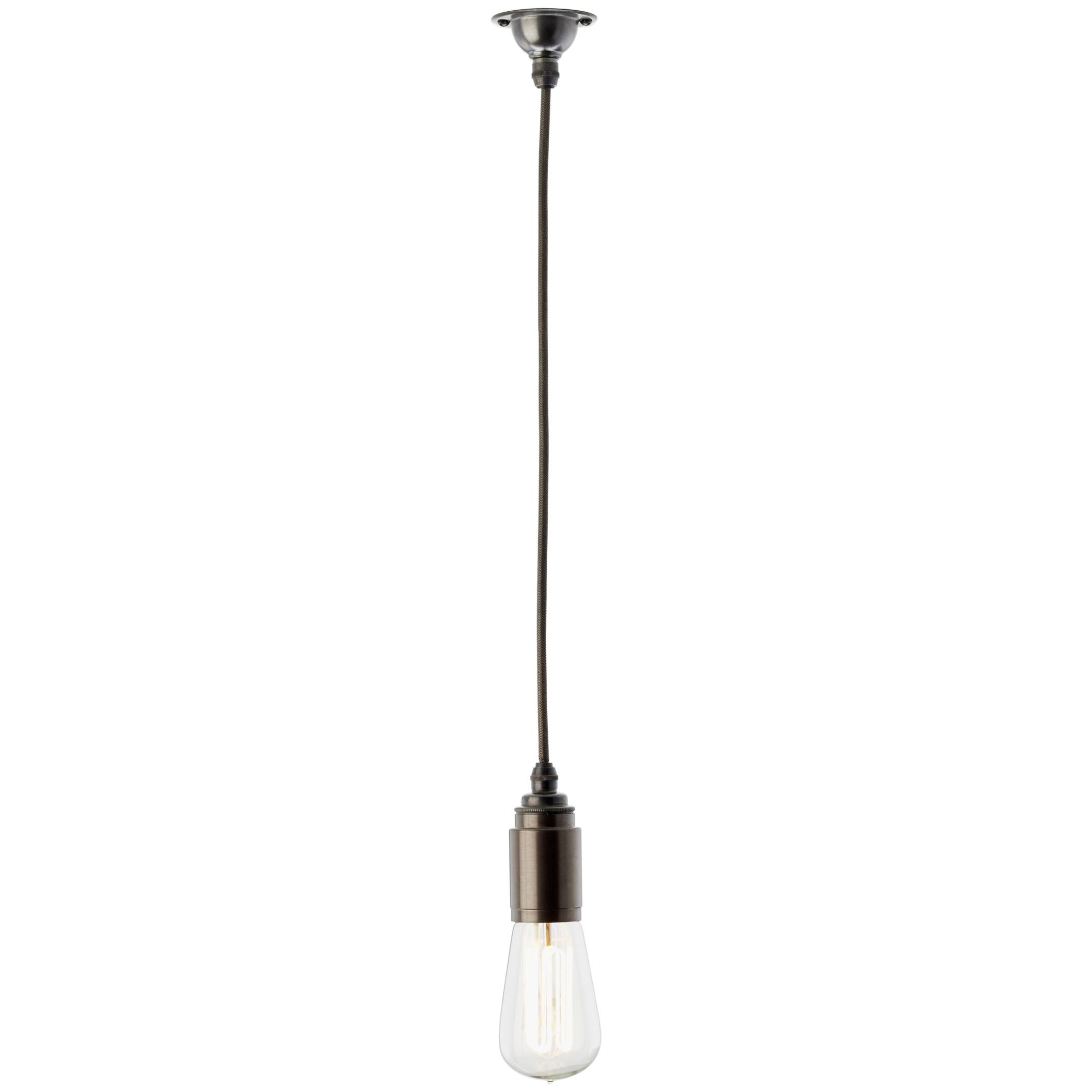 Tekna Thorn Pete Grip-C Pendant Light with Dark Bronze Finish and Ceiling Plate For Sale