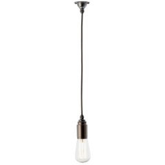 Lampe à suspension Tekna Thorn Pete Grip-C avec finition en bronze foncé et plaque de plafond