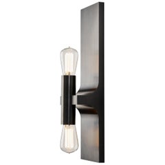 Tekna Walcott Twin Wall Light with Dark Bronze Finish