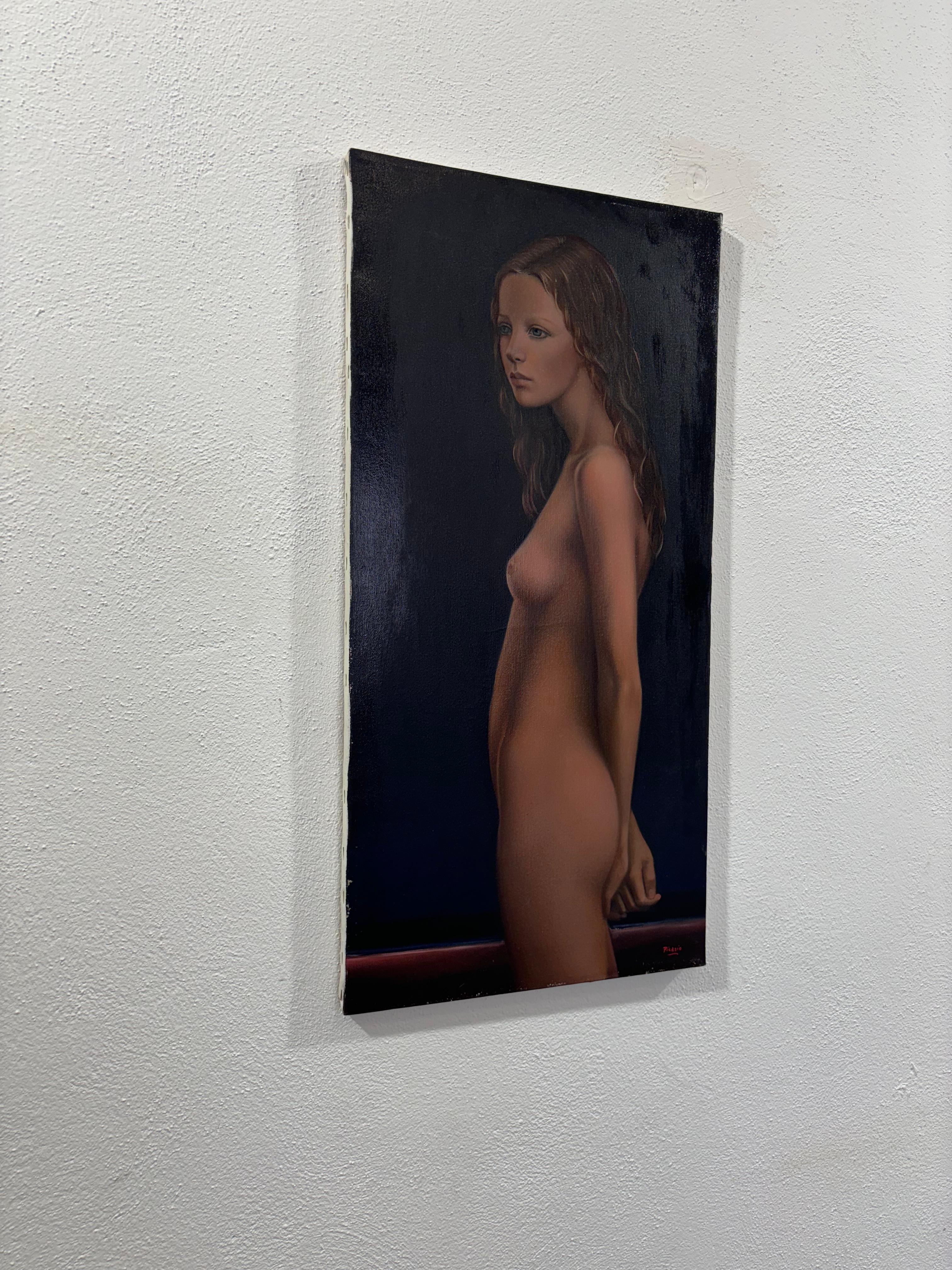 Pasquale Picazio Canvas Nude of Young Girl 1970's

Measures: 
Height 80 cm
Width 40 cm

Technique oil on canvas

In good conservative condition, present signs of time due to use and age. (Please see photos) 

If you need more detailed photos, please