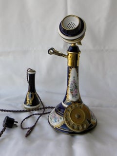 Telefono in Ceramica Limoges, Anni 70