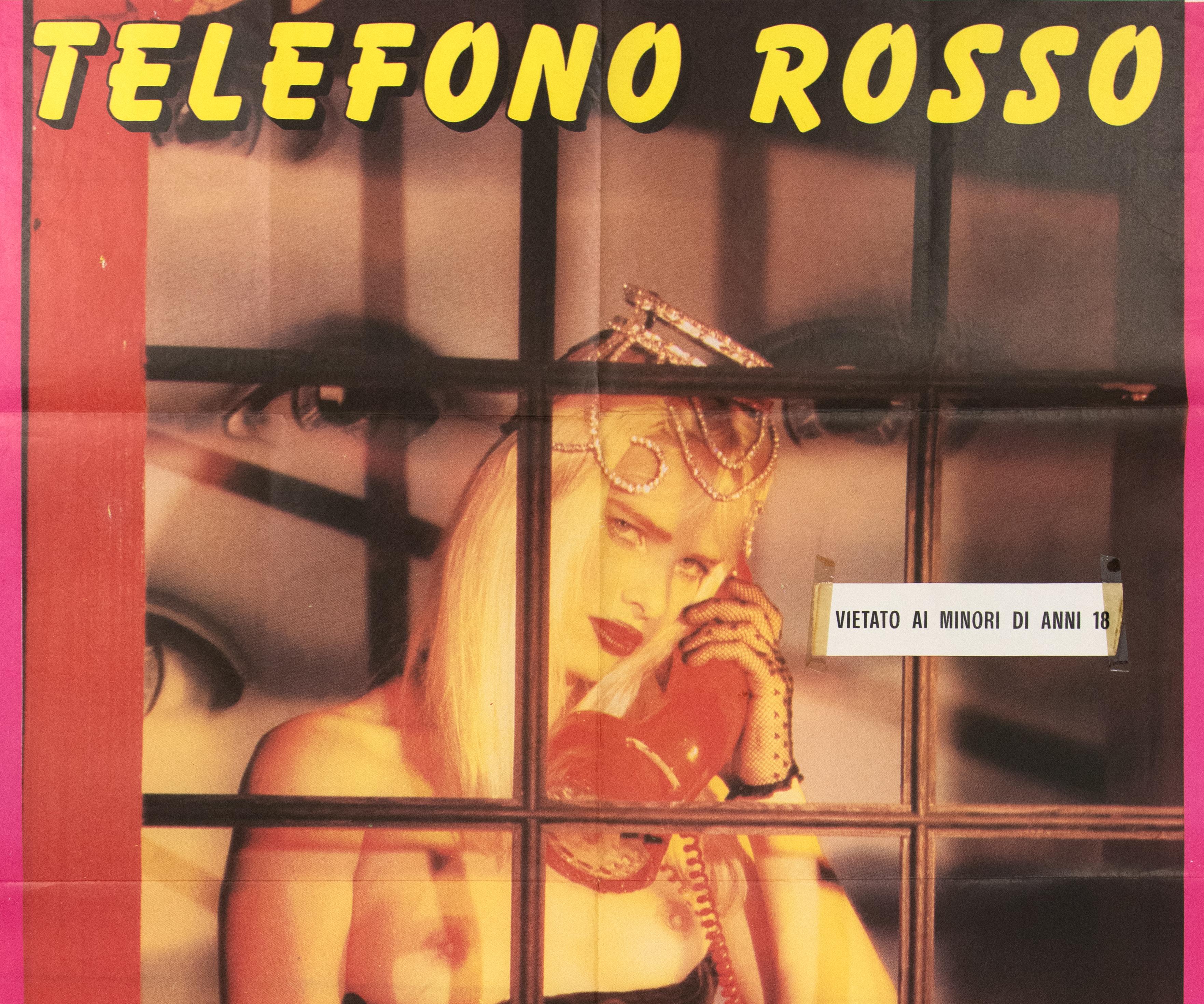 Telefono Rosso (1986, Italien) im Zustand „Gut“ im Angebot in Roma, IT