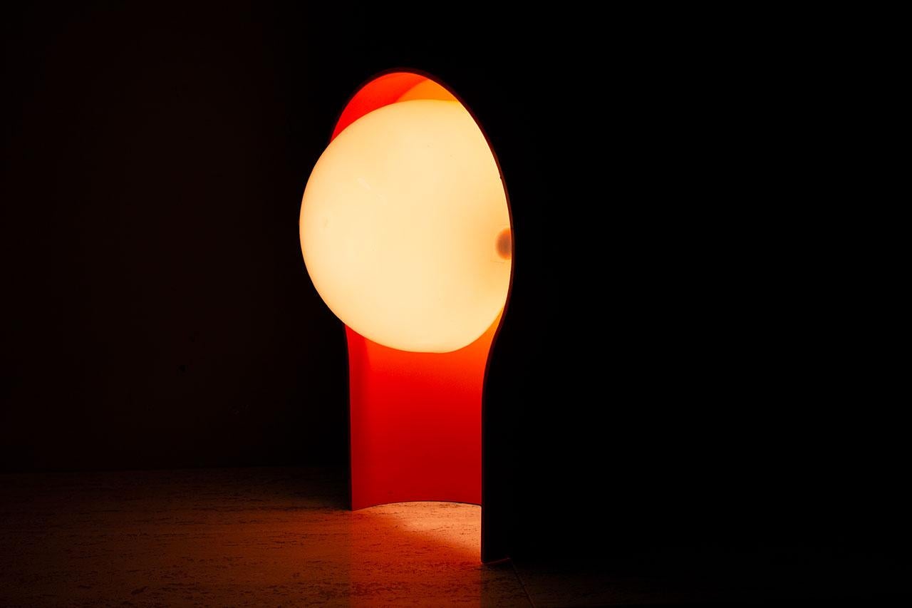 Plastic Telegono Table / Desk Lamp by Vico Magistretti for Artemide, 1969