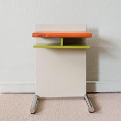 Telephone Table, “Dfi” Line, by Daciano da Costa for Metarlúrgica da Longra