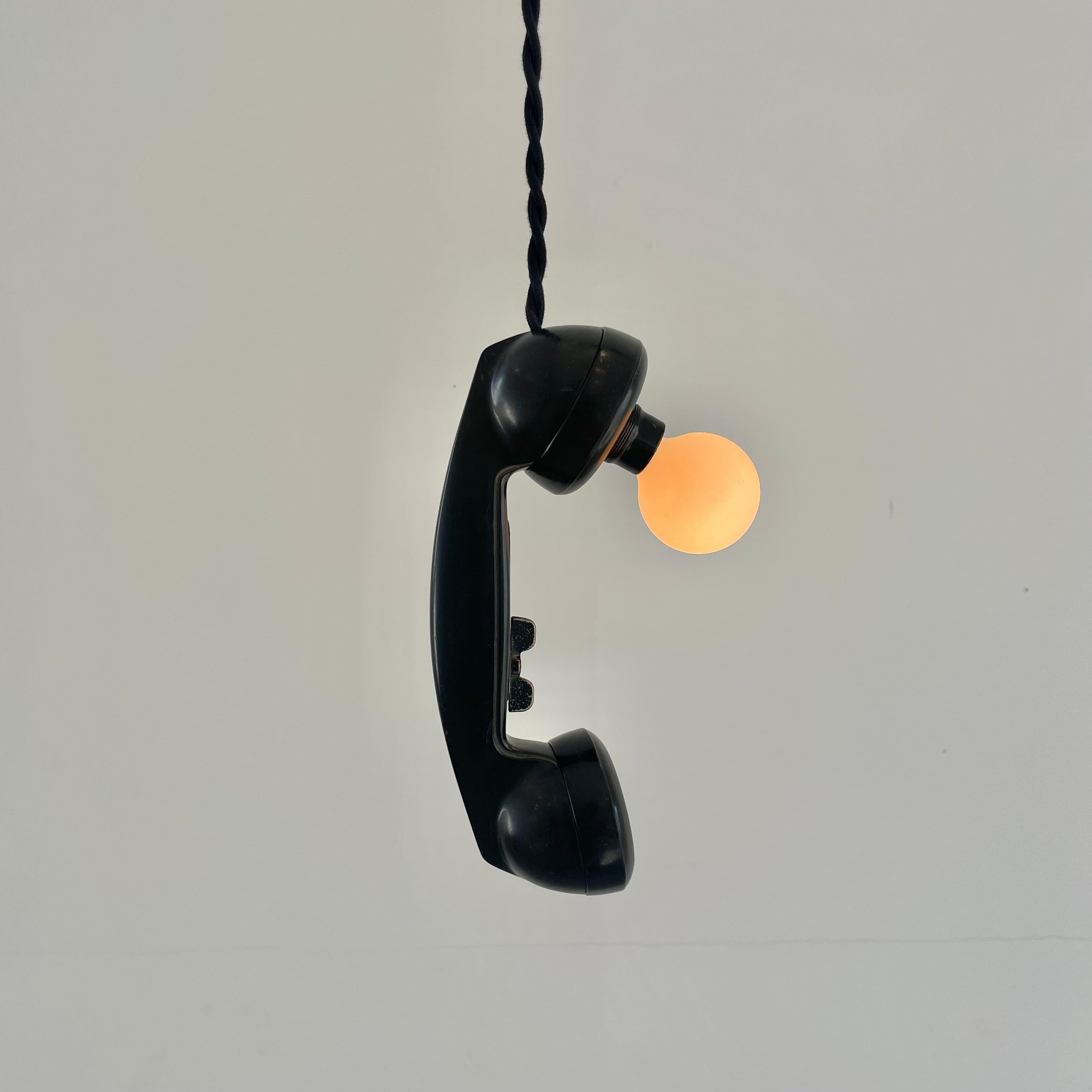 Telephone Table Lamp, 1960s USA For Sale 4