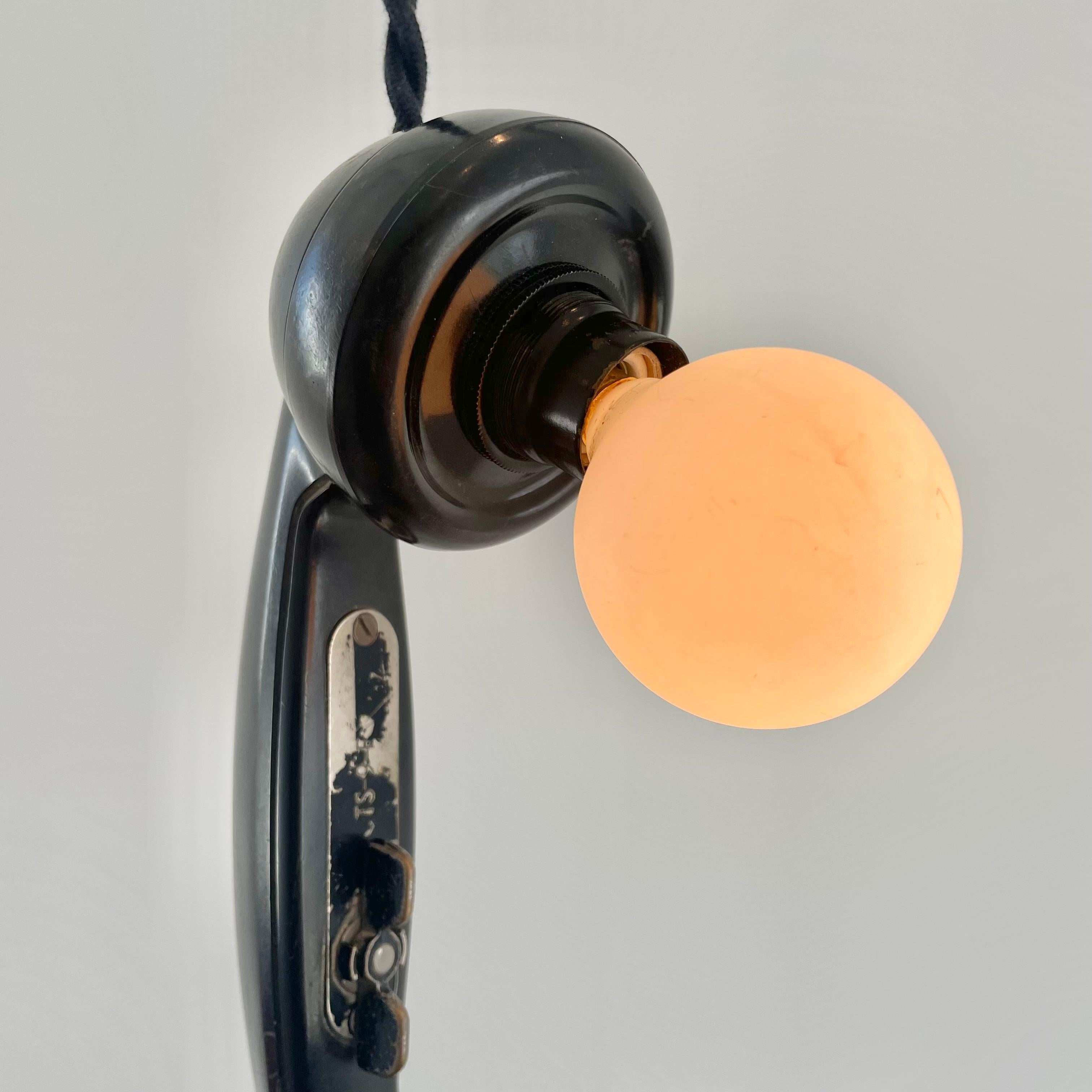 Telephone Table Lamp, 1960s USA For Sale 2