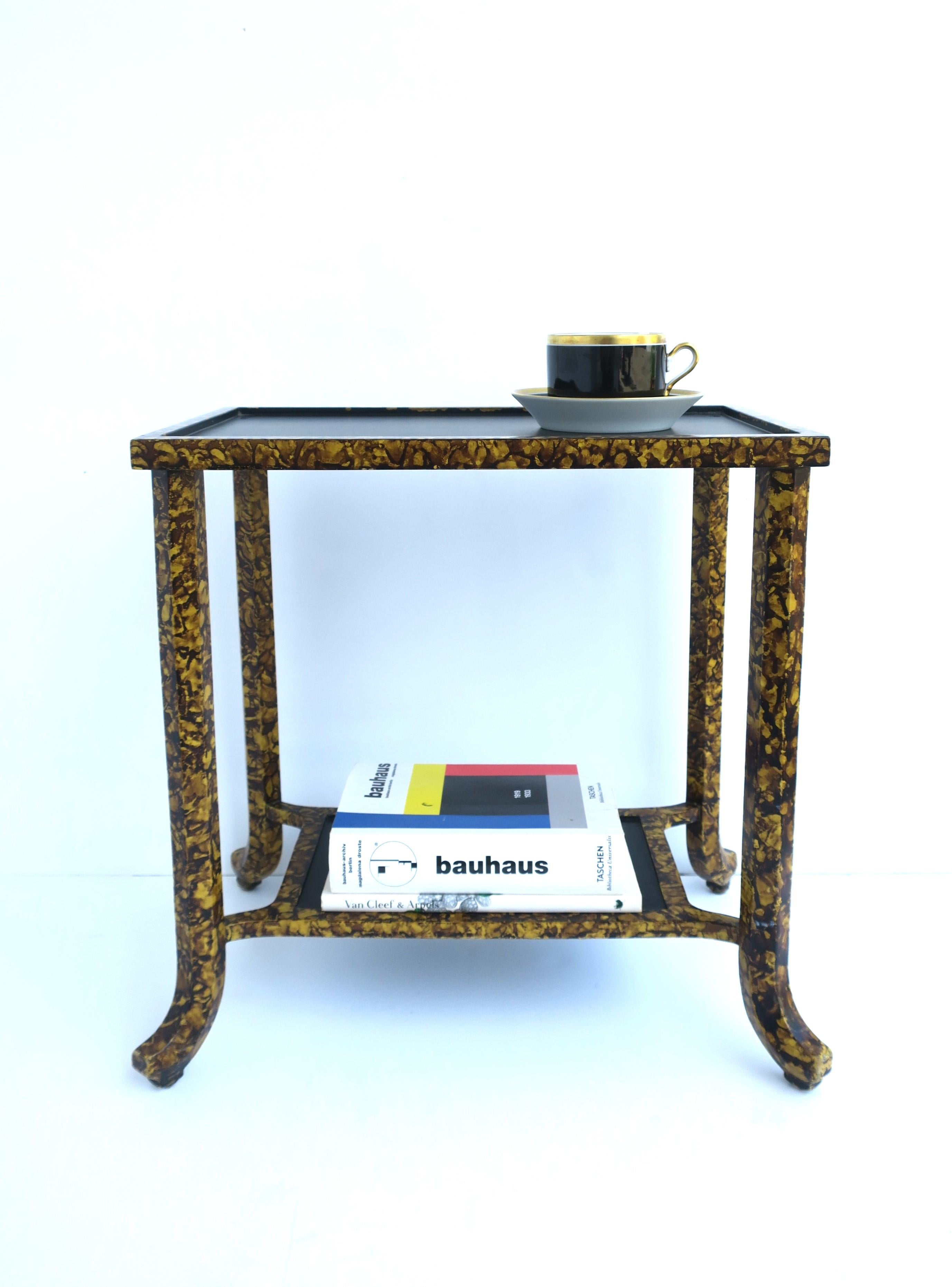 Composition Telephone Table with Shelf
