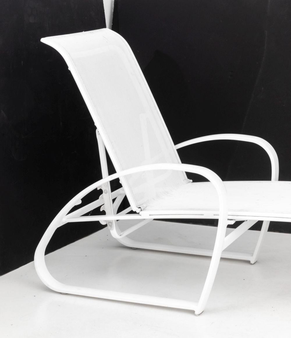 Teleskop Möbel Outdoor Chaise Longues, 4 im Angebot 5