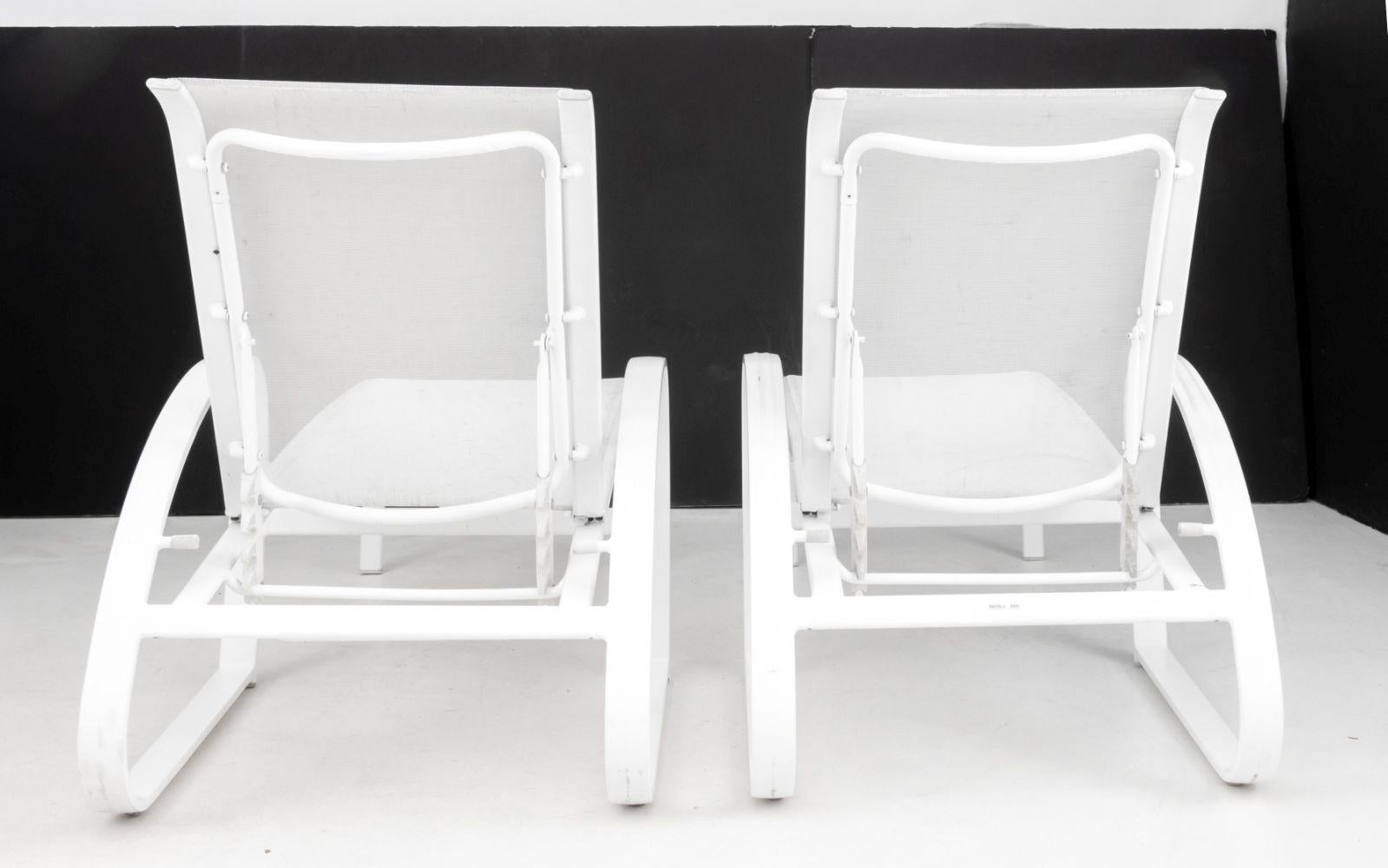 Teleskop Möbel Outdoor Chaise Longues, 4 im Angebot 8