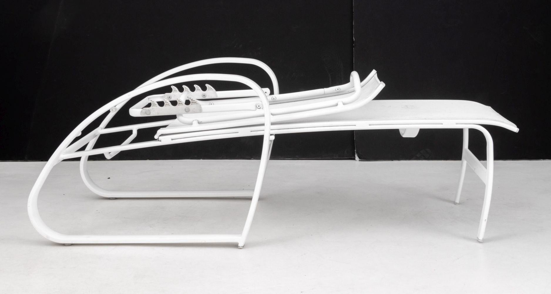 Teleskop Möbel Outdoor Chaise Longues, 4 im Angebot 12