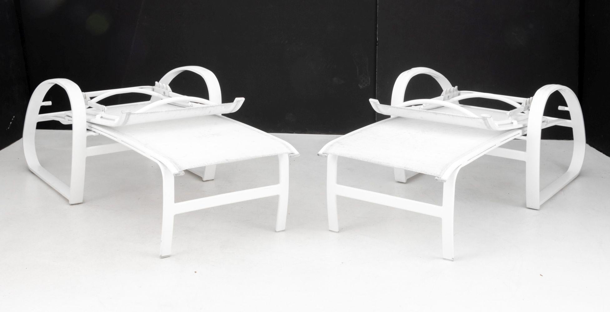 Chaise longue de exterior para muebles Telescope, Pareja en venta 11