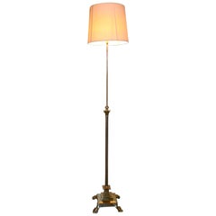 Telescopic Floor Lamp Brass Standard Lamp