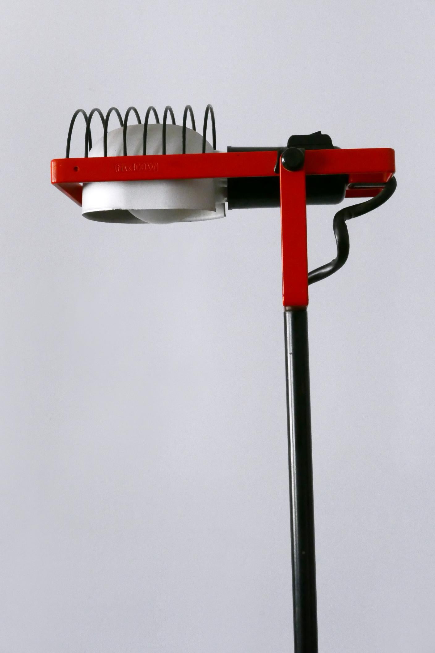 Telescopic Floor Lamp or Reading Light Sintesi by Ernesto Gismondi for Artemide For Sale 2