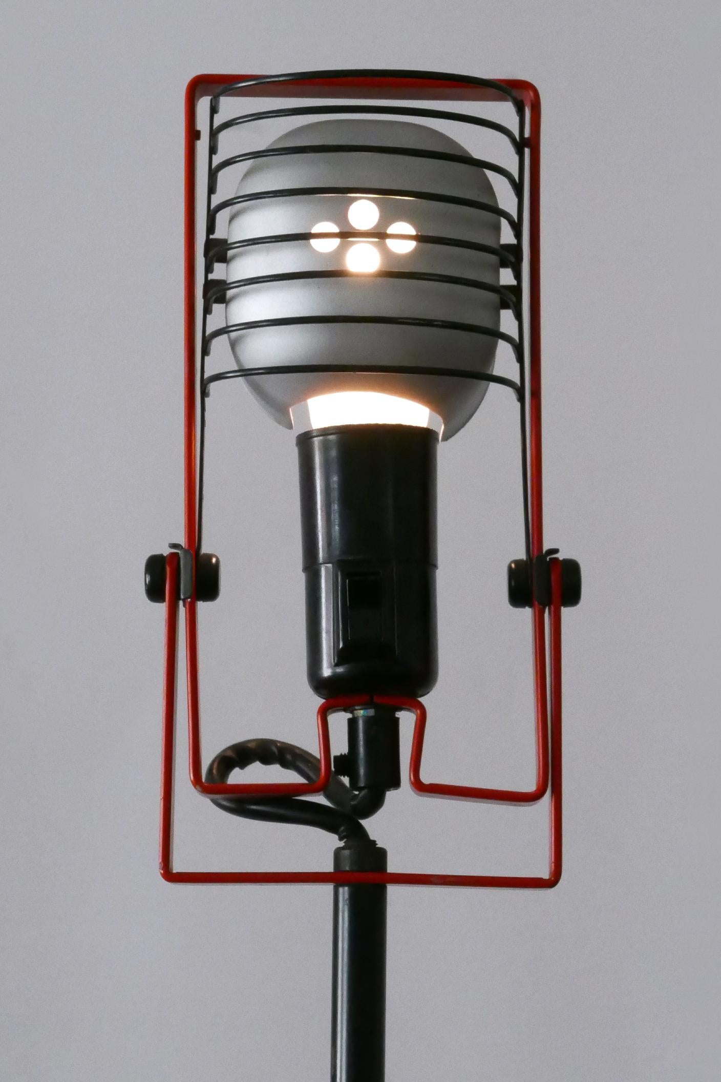 Telescopic Floor Lamp or Reading Light Sintesi by Ernesto Gismondi for Artemide For Sale 7