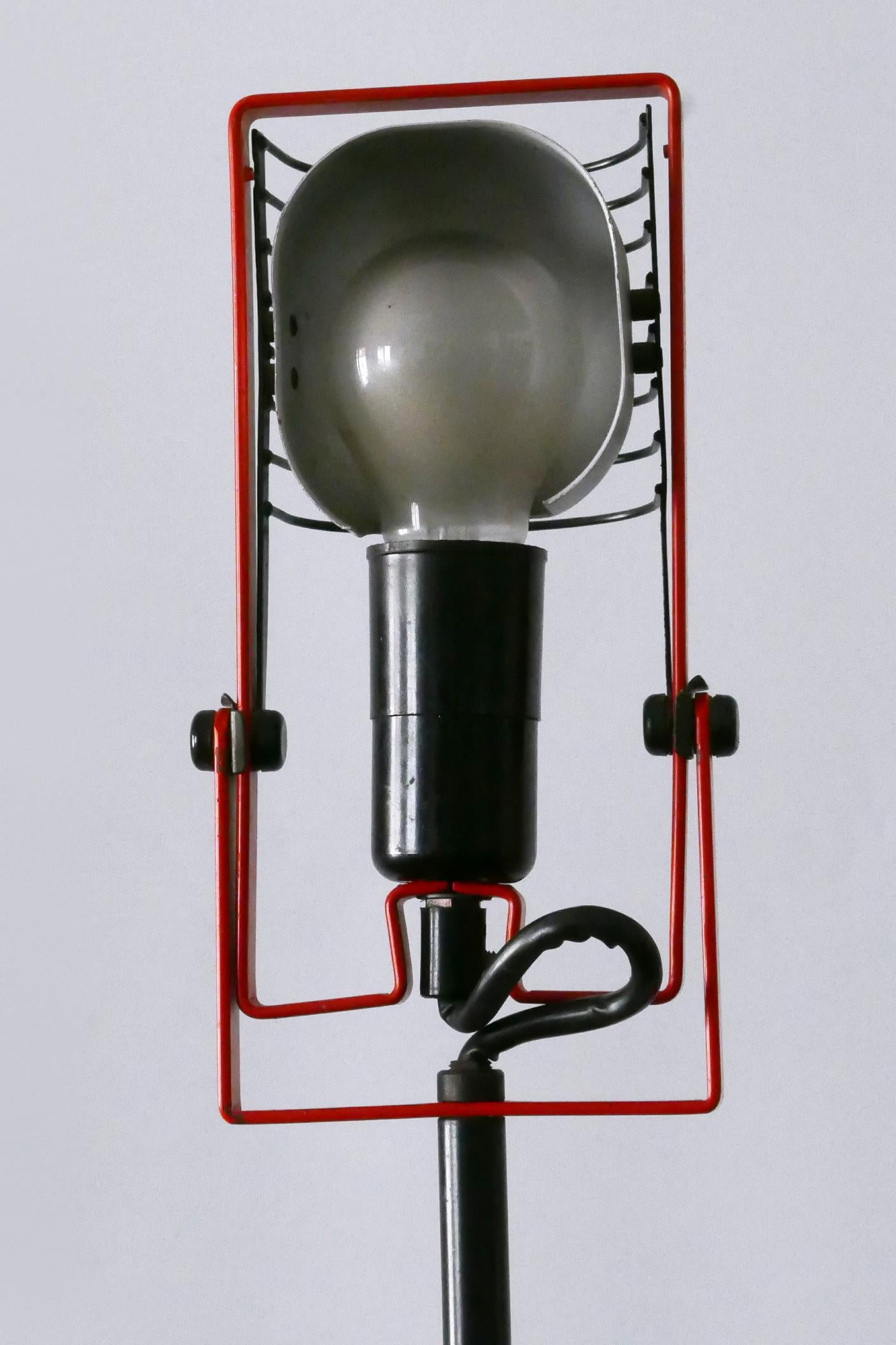 Telescopic Floor Lamp or Reading Light Sintesi by Ernesto Gismondi for Artemide For Sale 8
