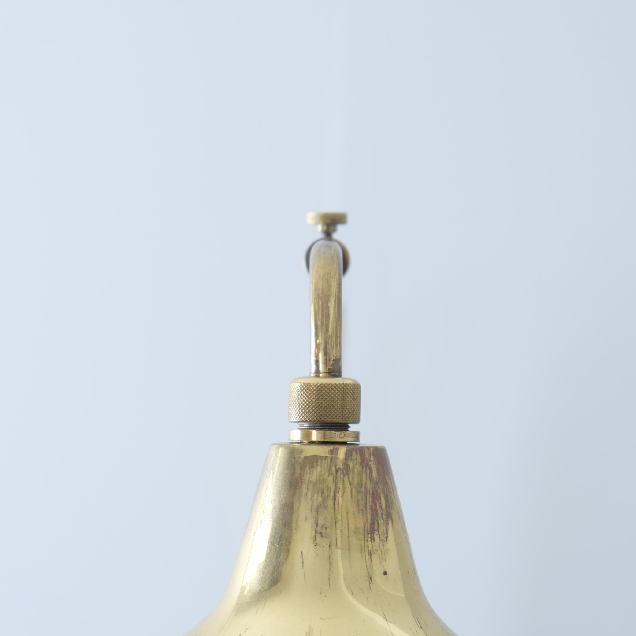 Lampe murale «ingerbread » télescopique Gunnel Nyman modèle 71026, laiton, Idman, 1950 en vente 2