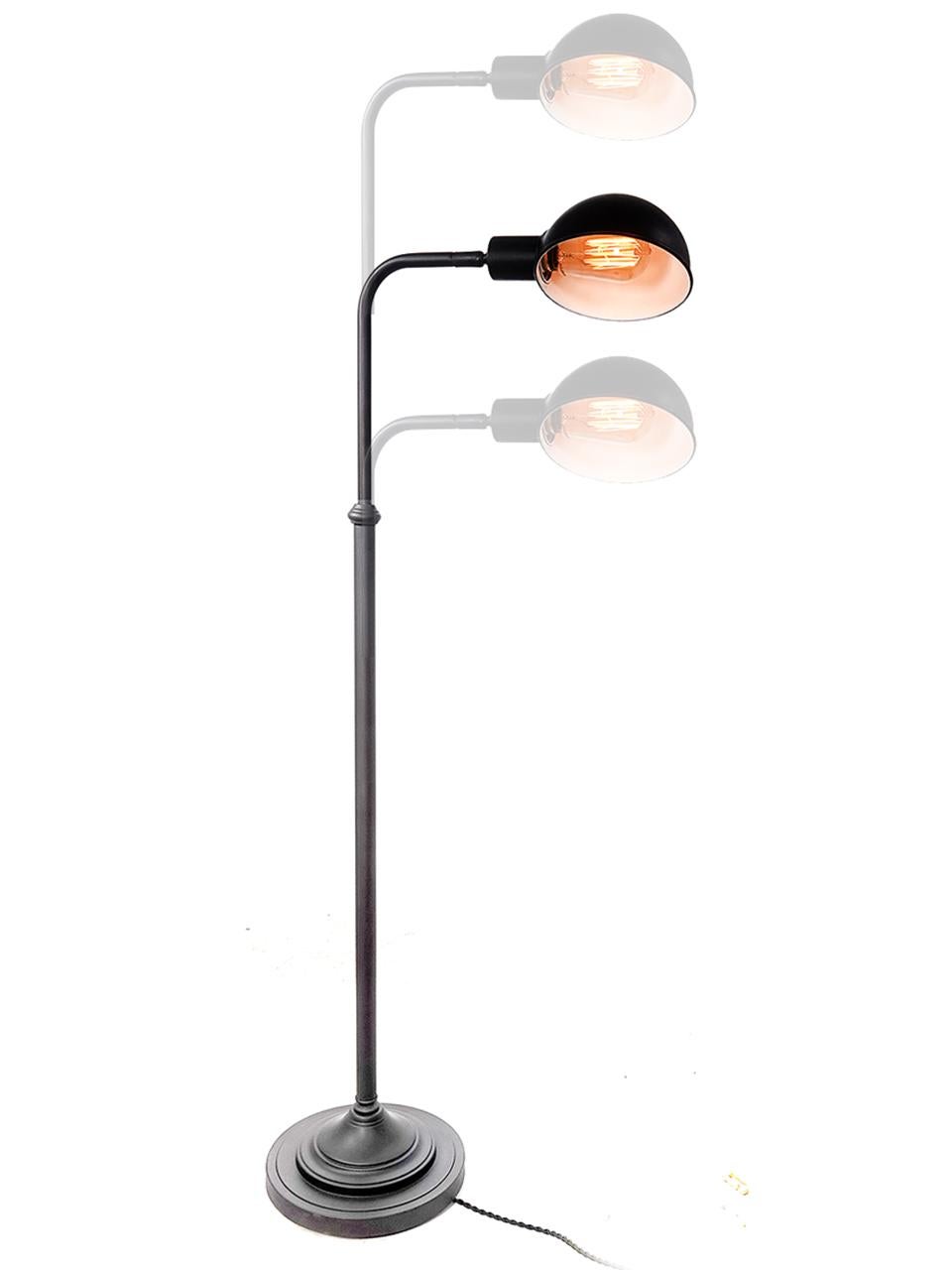 20th Century Telescoping Reading Floor Lamp For Sale