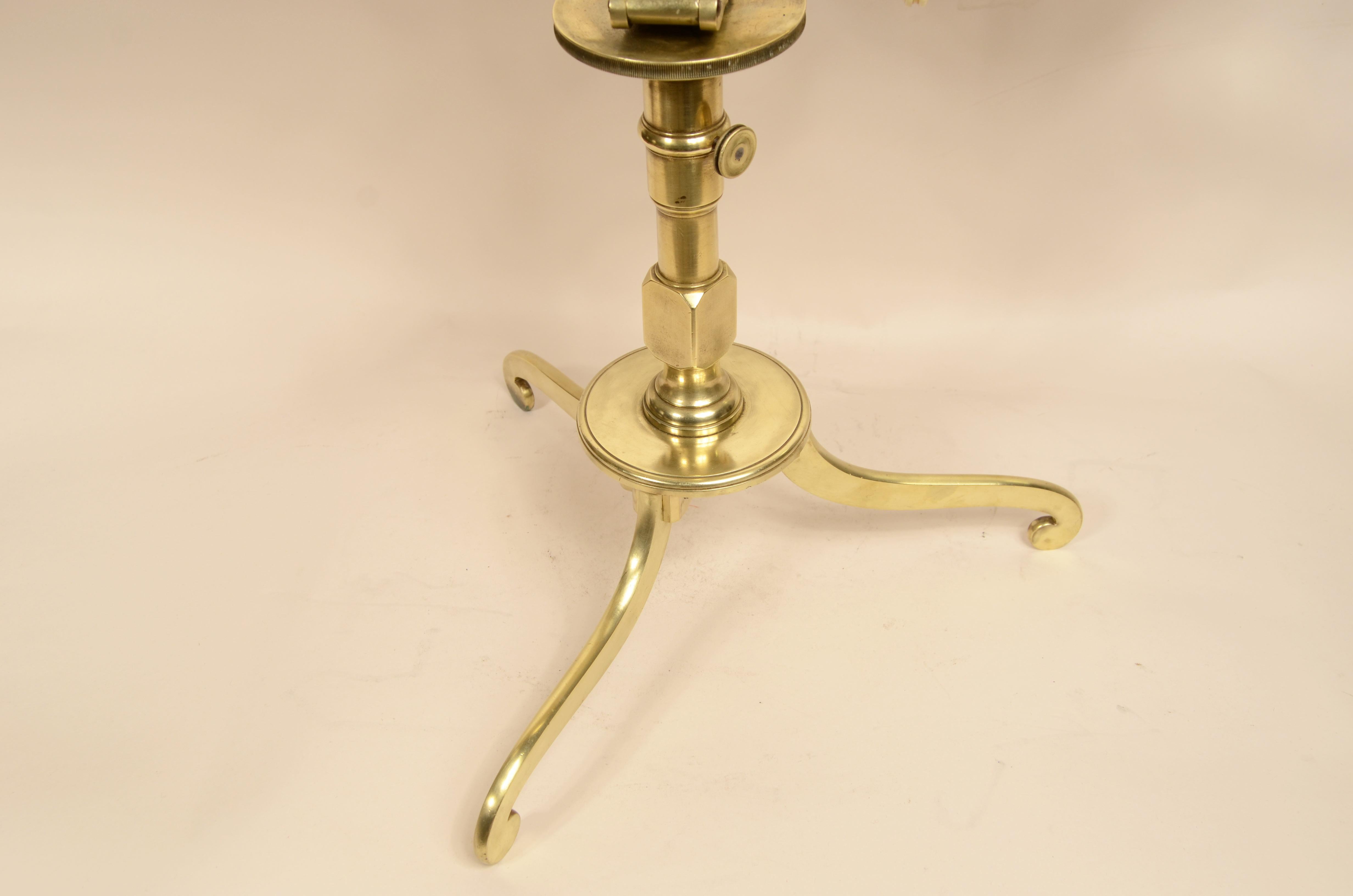 Télescope grégorien en laiton vers 1750 attribué à James Short en vente 14