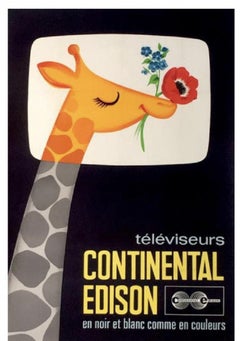 Teléviseurs Continental Edison by Erick Grand Poster