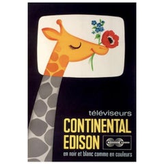 Teléviseurs Continental Edison by Erick Grand Poster