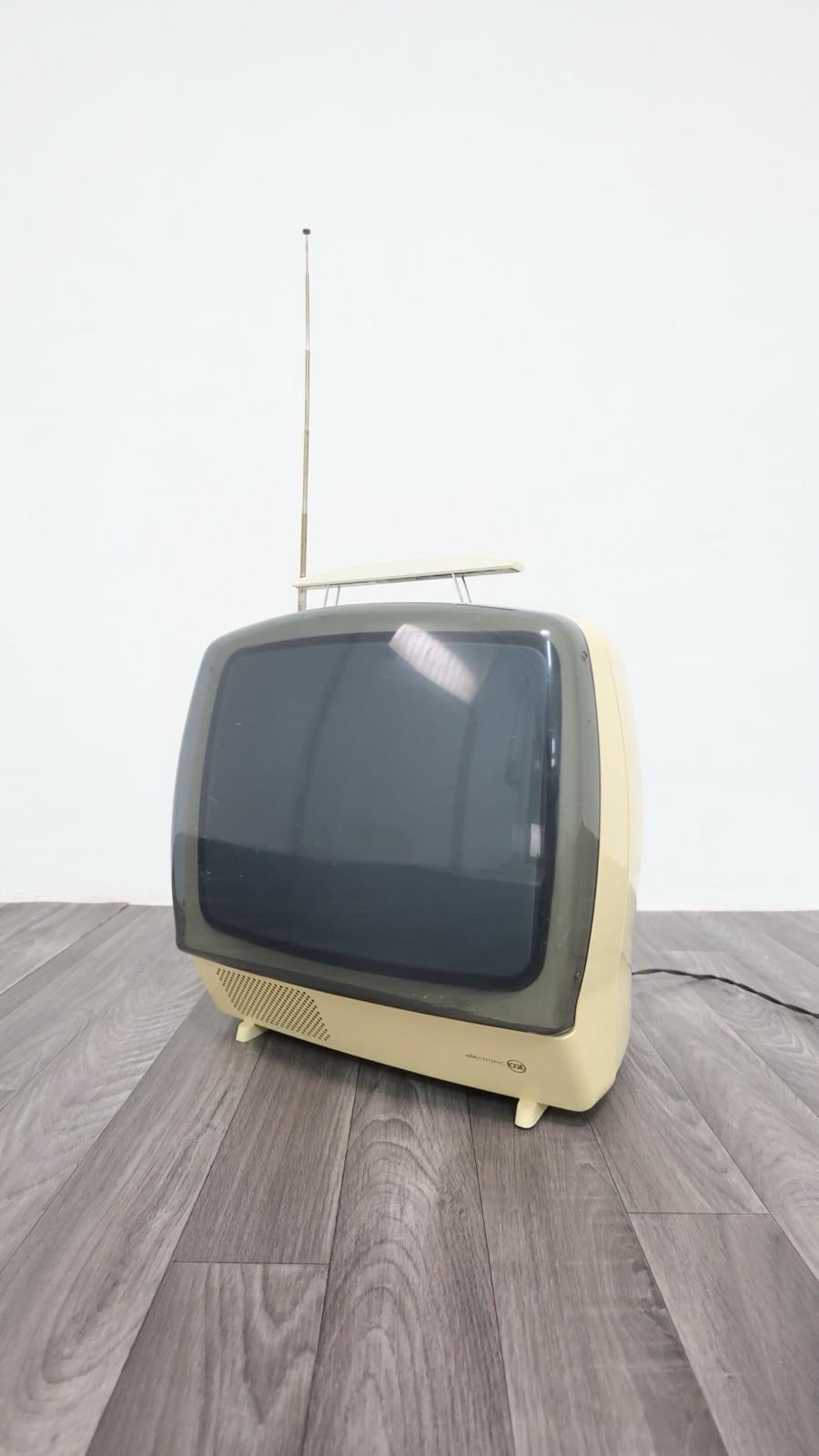 Televisore funzionante CGE Space Design Anni '70 Modernariato en vente 3