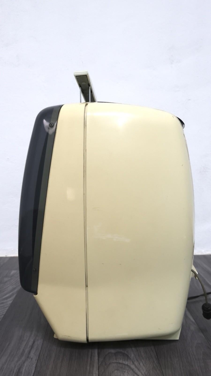 Televisore funzionante CGE Space Design Anni '70 Modernariato en vente 11