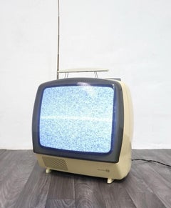 Televisore funzionante CGE Space Age Design Anni ‘70 Modernariato