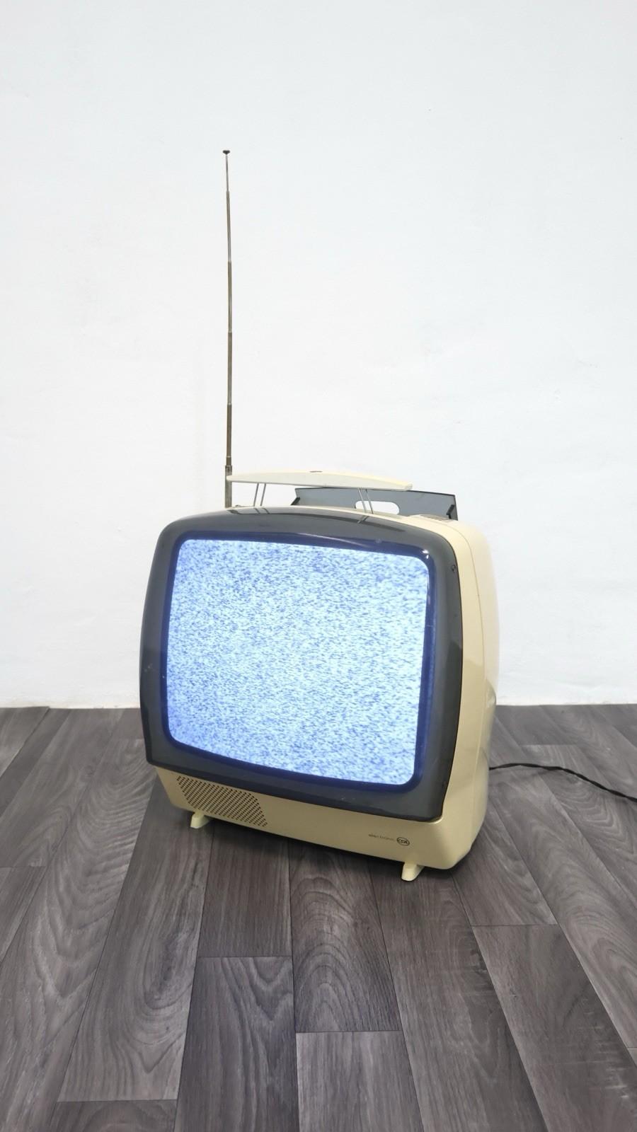 italien Televisore funzionante CGE Space Design Anni '70 Modernariato en vente