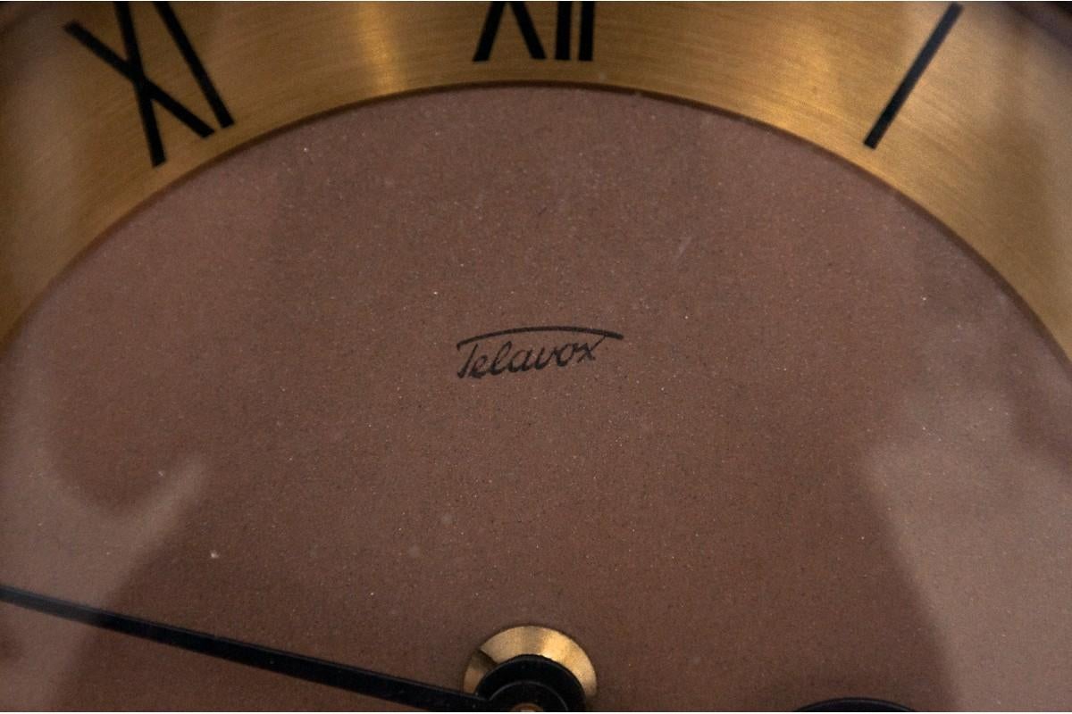 art deco table clock