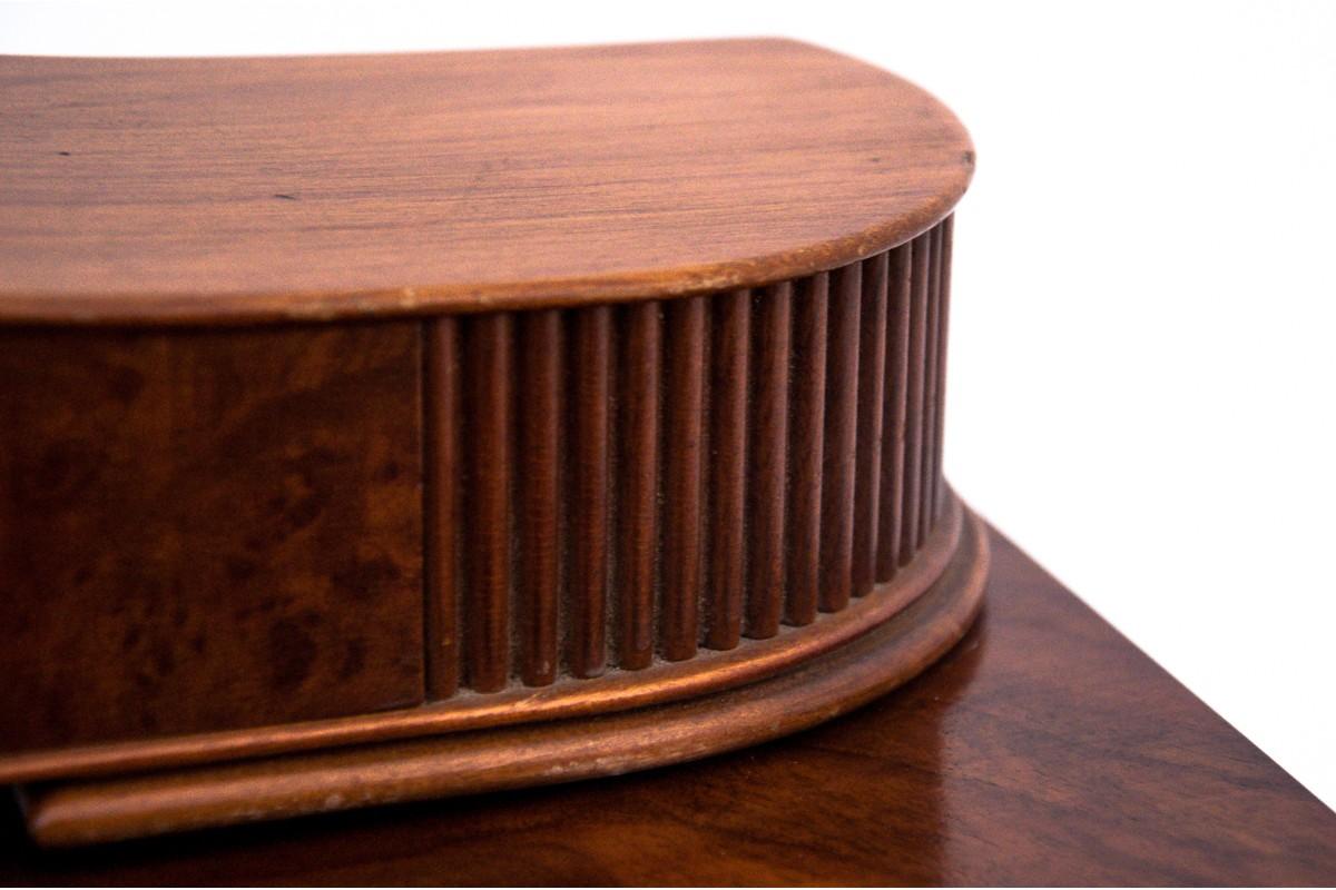 Danish Televox Art Deco Mantel Clock, Denmark, 1960s