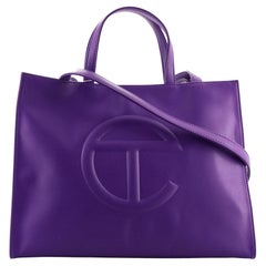 Used Telfar Shopping Tote Faux Leather Medium