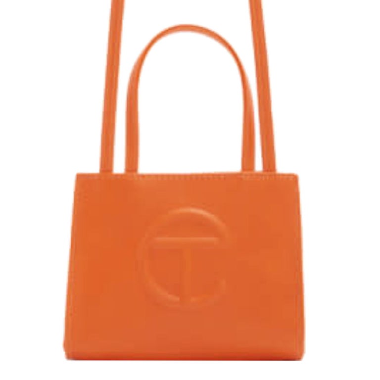 Telfar Small Orange Shopping Bag at 1stDibs