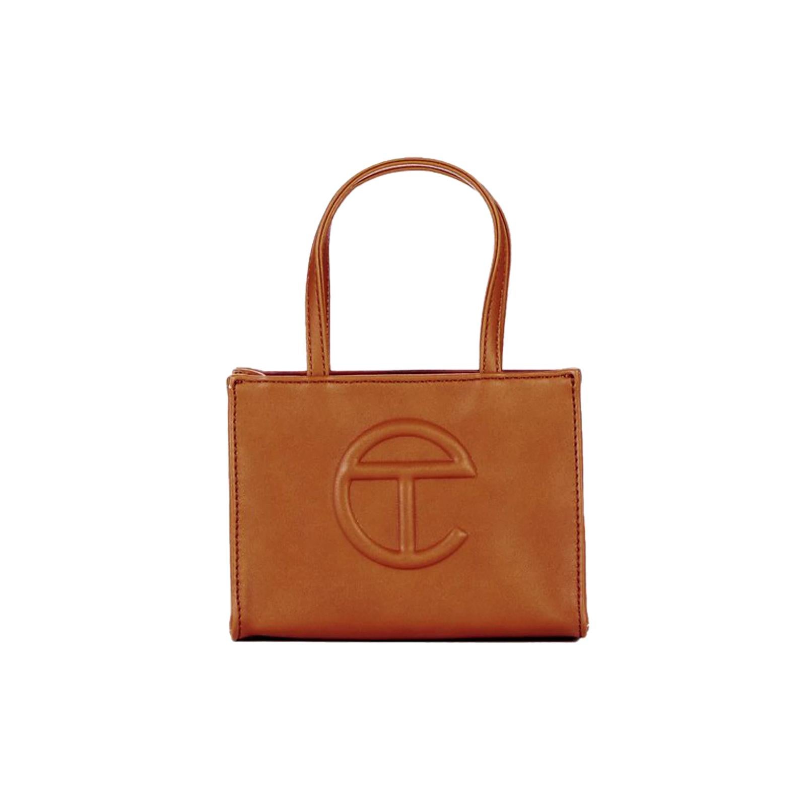 Telfar Small Tan Shopping Bag at 1stDibs | telfar tan small, small 