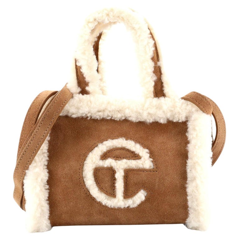 Telfar UGG Shopping Tote Shearling Small at 1stDibs