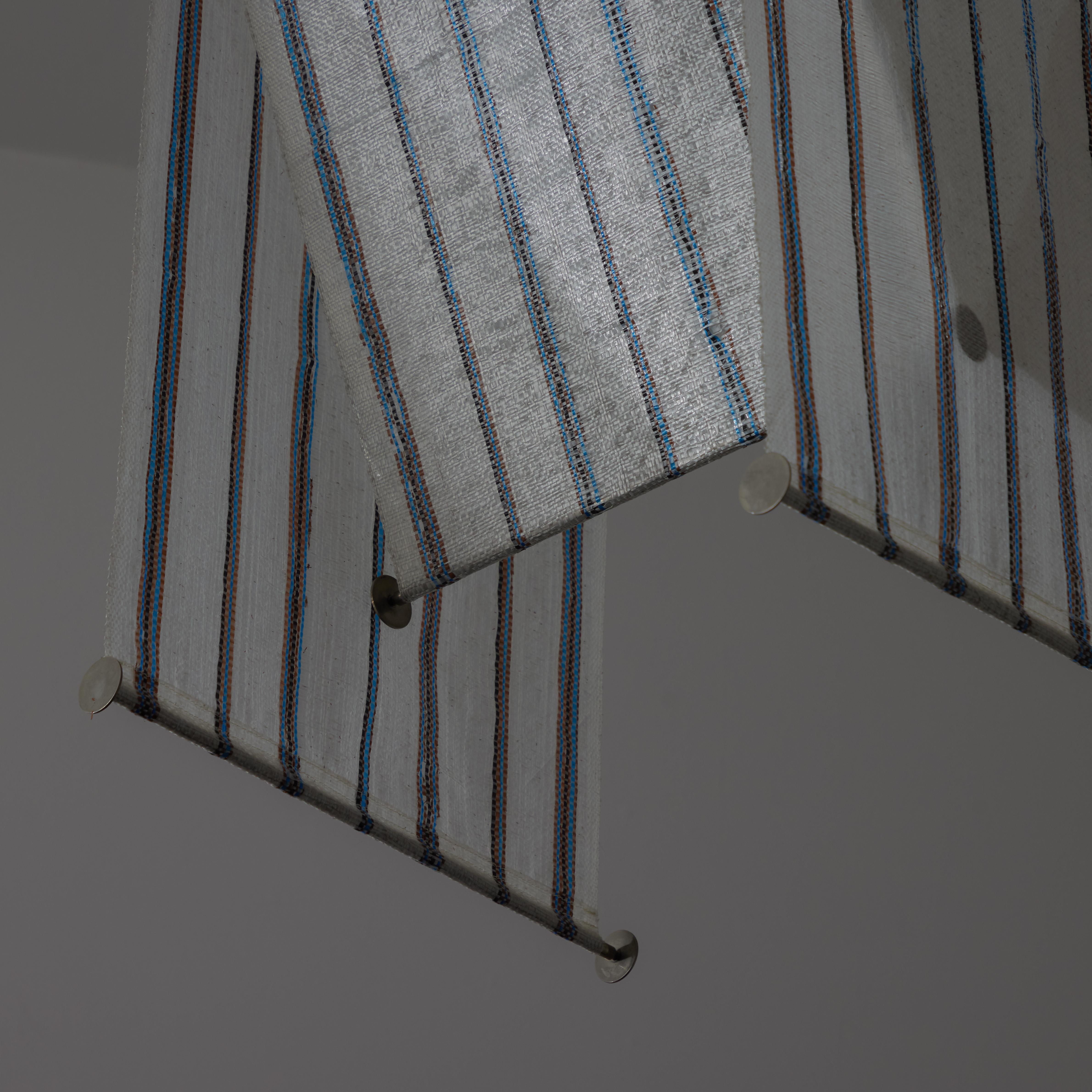 Cut Steel 'Teli' Pendant by Achille and Pier Giacomo for Flos