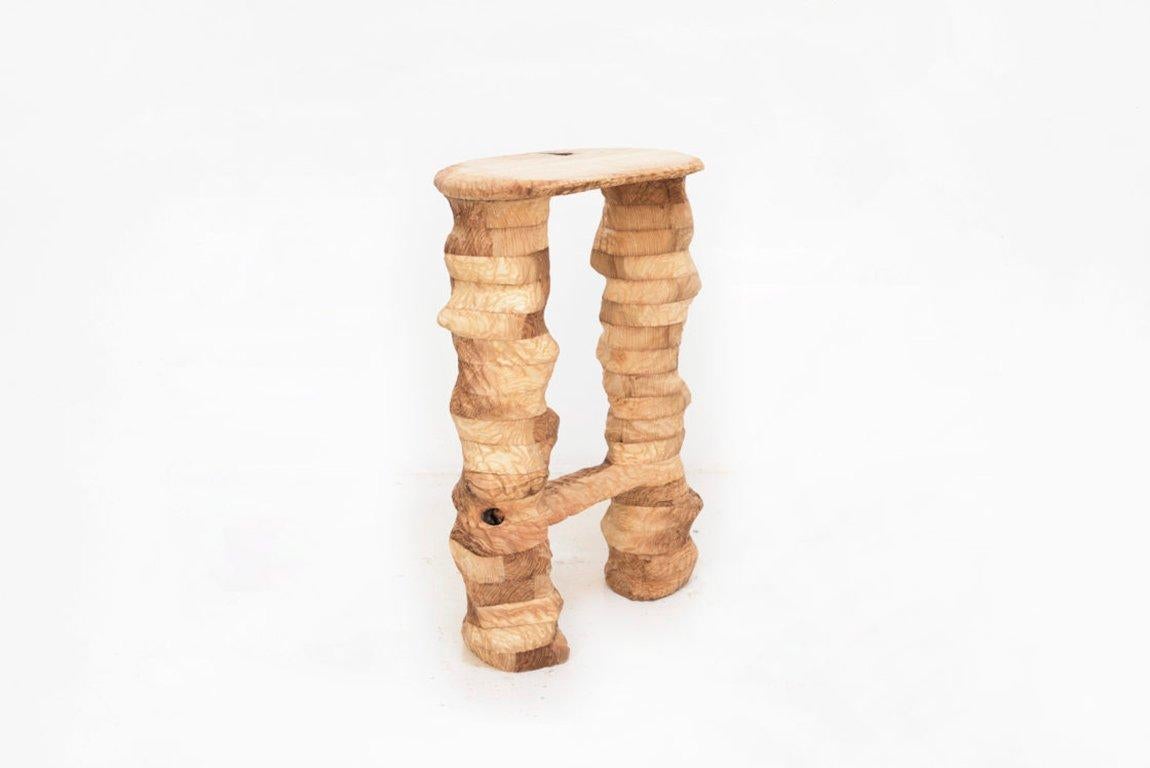 Tellurico

Stool 01, Eindhoven, 2019
hand carved pine wood, oiled finished

Measurements
50x30x75h cm
19,68 x 11,81 x 29,52h in

Biography
Tellurico is a multidisciplinary design studio specialised in ob- jects and installations founded by