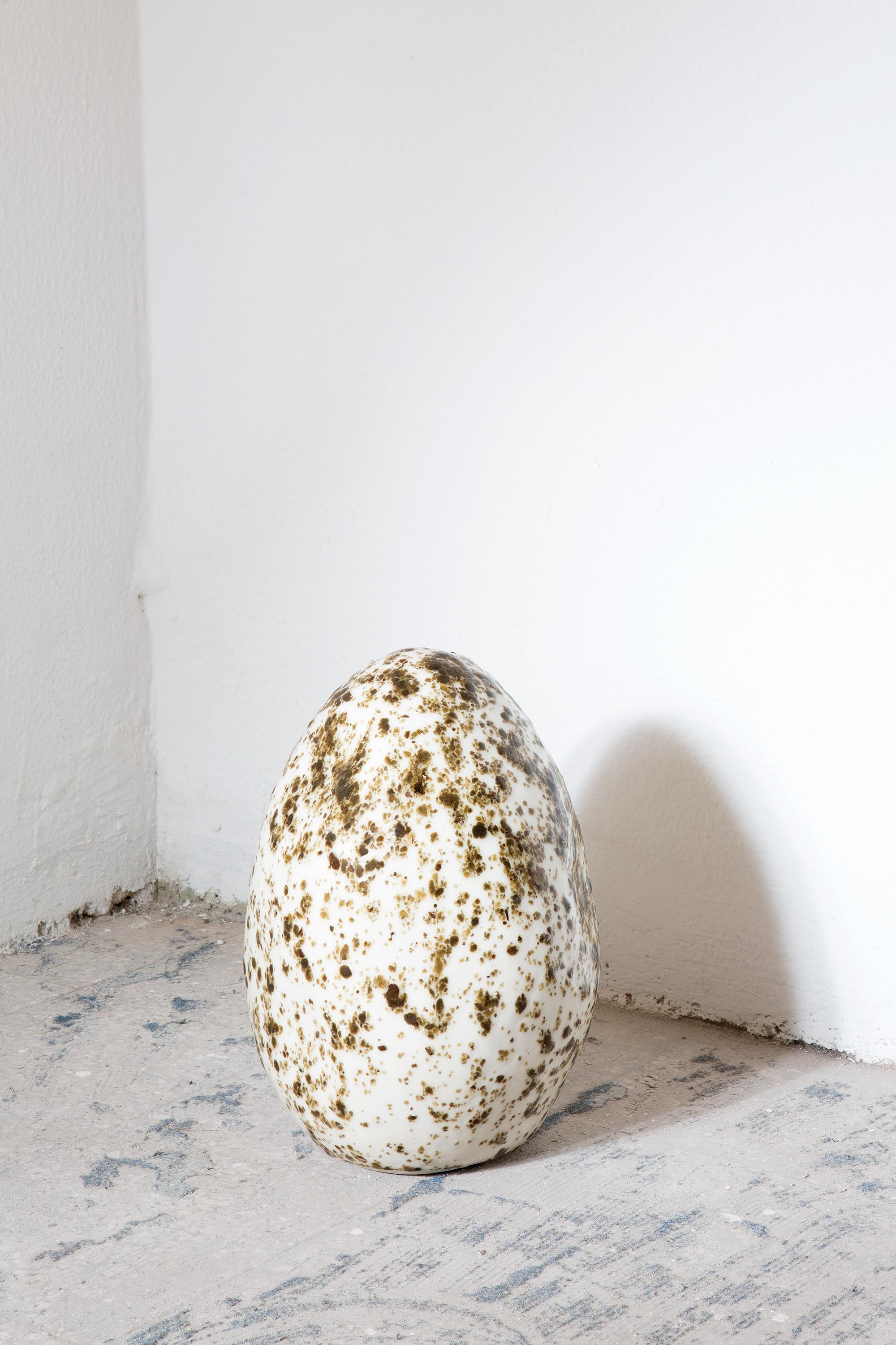 Telluride Megaride Decorative Object by Tellurico
Limited Edition Of  12 + 1 A.P. Pieces.
Signed And Numbered.
Dimensions: D 20 x W 22 x H 35 cm.
Materials: Porcelain and volcanic glazing.

After graduating with a Master of Contextual Design at the