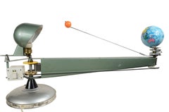 Tellurium mechanical/electrical model of the solar system Phiwe Italian 1950s