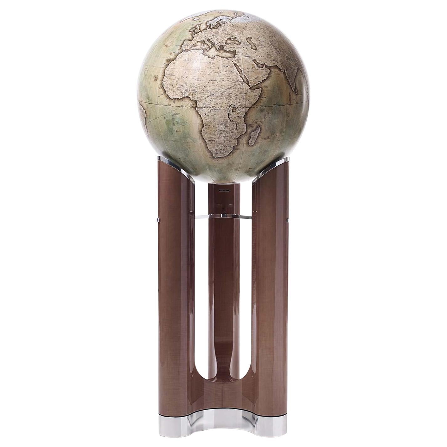 Tellus Globe, Green and Sycamore