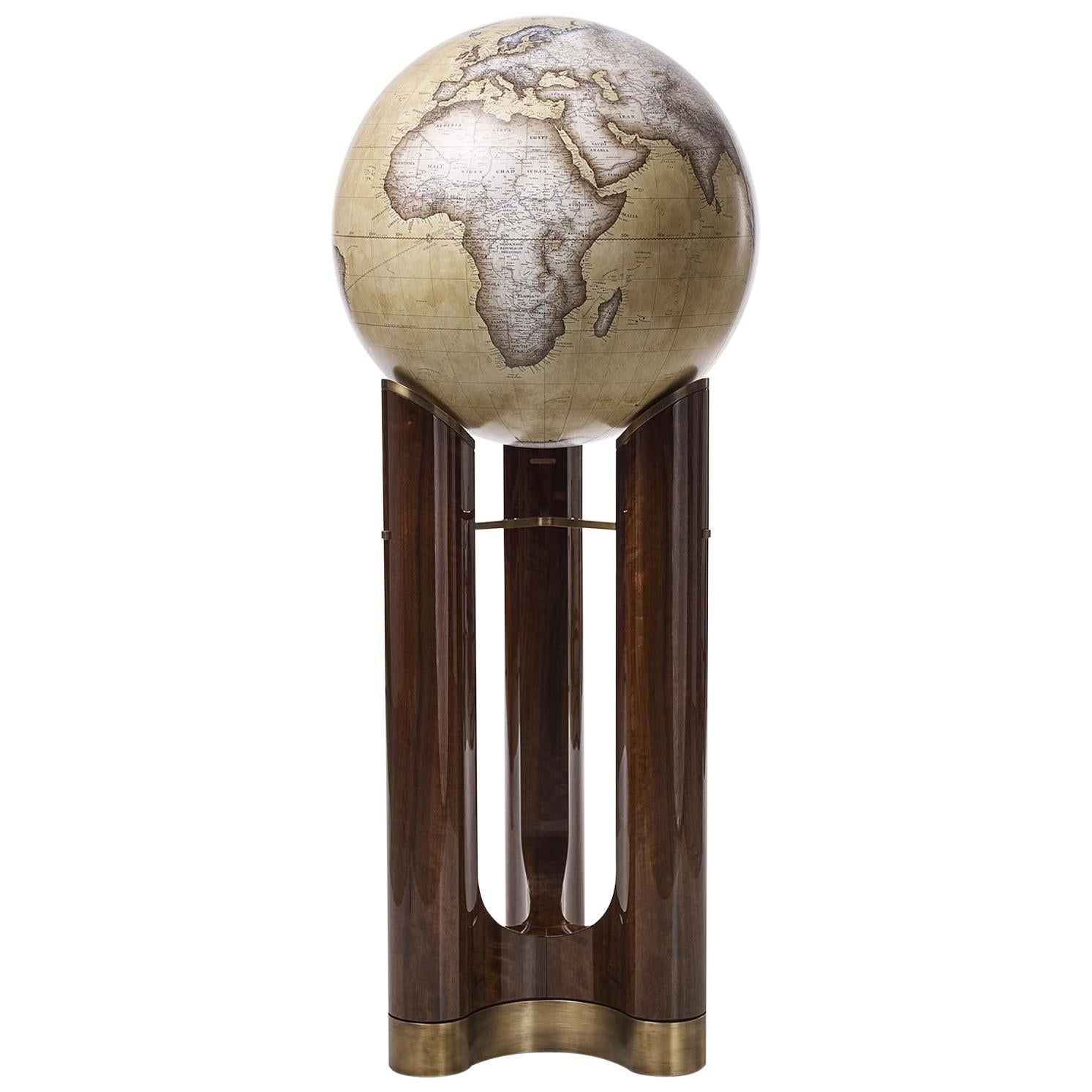Tellus Globe, Ochre For Sale