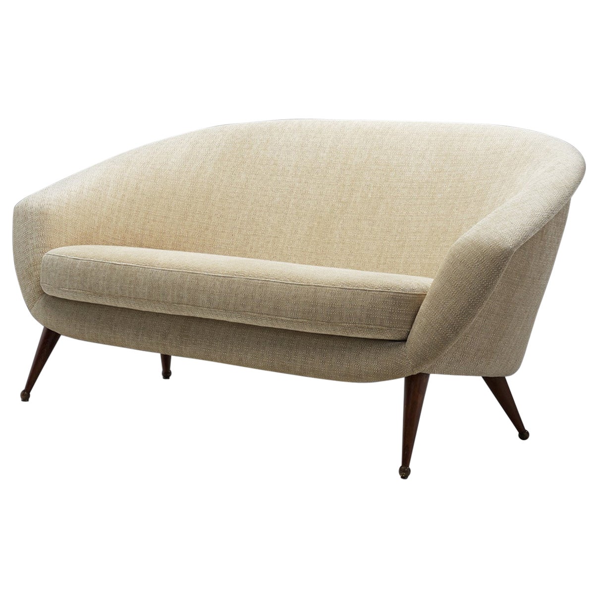 "Tellus" Sofa by Folke Jansson for SM Wincrantz, Sweden 1950s For Sale