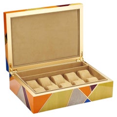 Tellux SC1 Sibilla – Uhrenbox aus Holz in verschiedenen Farben