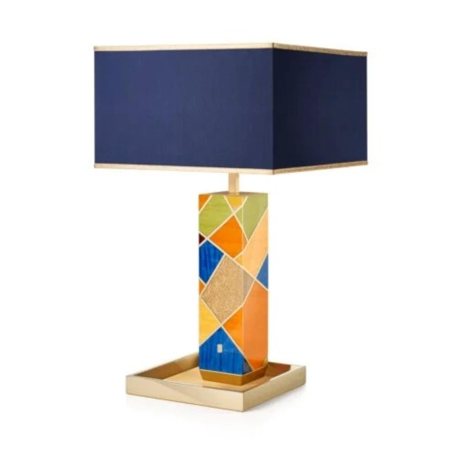 Contemporary Tellux Vulcano Table Lamp by Morici For Sale
