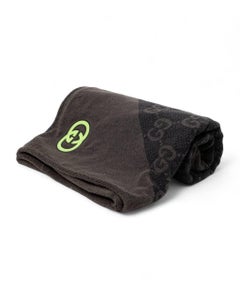 Telo Mare Gucci Spugna GG Jumbo Grigio