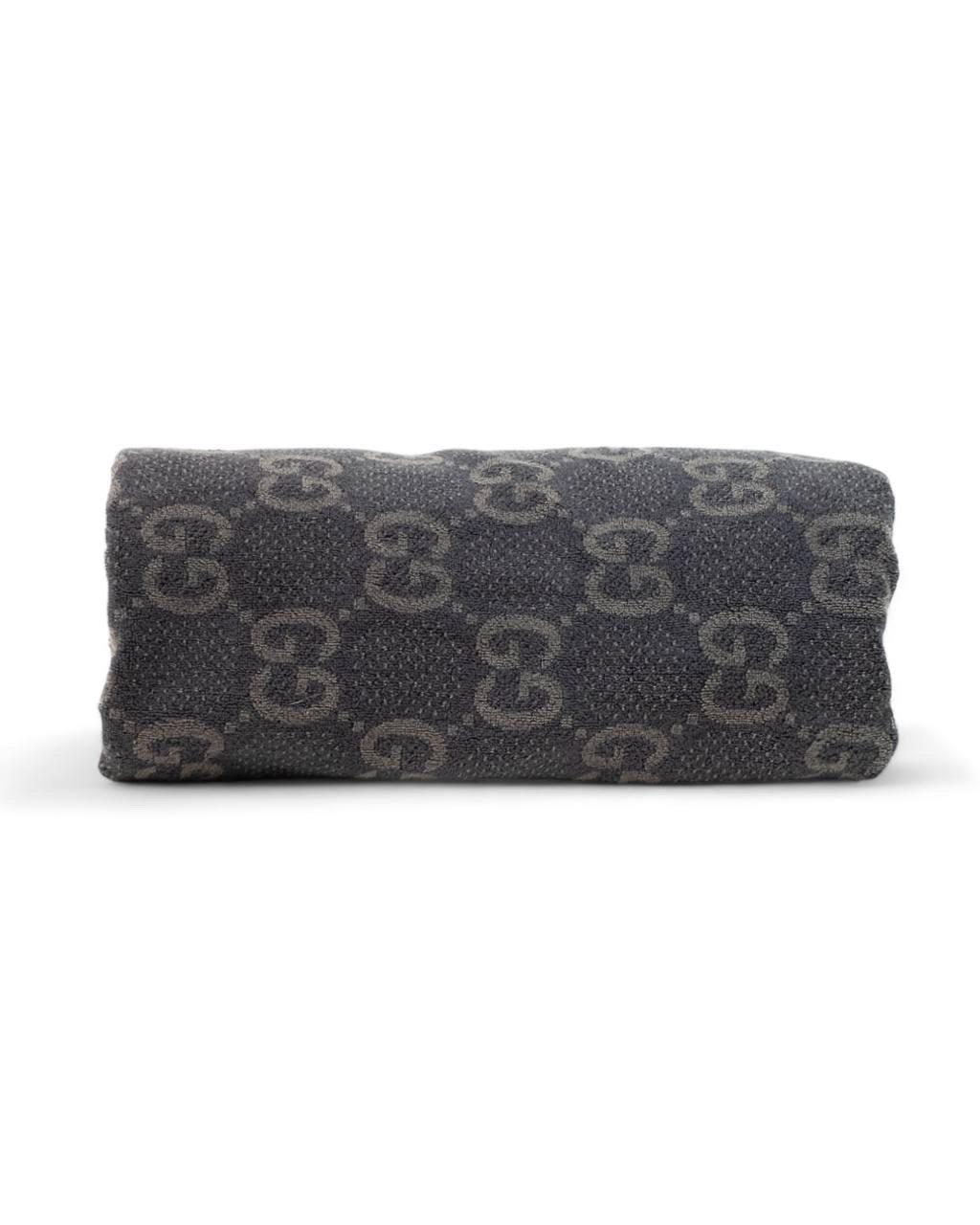Telo Mare Gucci Spugna GG Jumbo Grigio für Damen oder Herren im Angebot