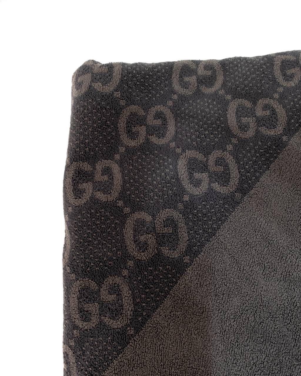 Telo Mare Gucci Spugna GG Jumbo Grigio im Angebot 2